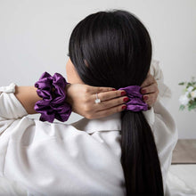 Load image into Gallery viewer, Blissy Scrunchies - Royal Purple