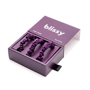 Blissy Skinny Scrunchies - Royal Purple