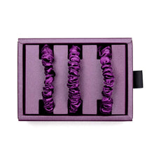 Load image into Gallery viewer, Blissy Skinny Scrunchies - Royal Purple