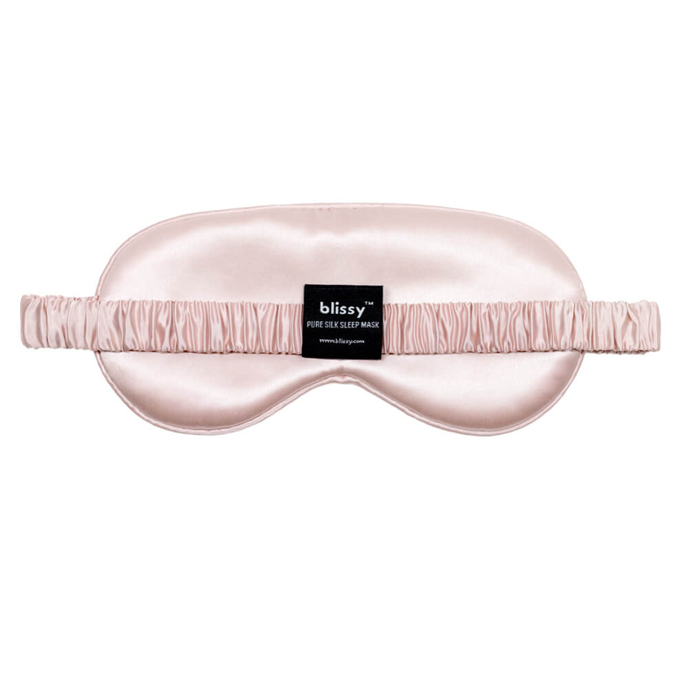 Blissy 100% Mulberry 22-Momme Silk Sleep Mask - Red - Canada