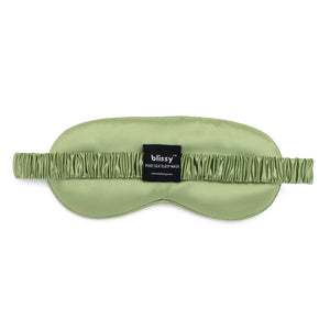 Blissy Silk Sleep Mask - 100% Mulberry 22-Momme - Pink
