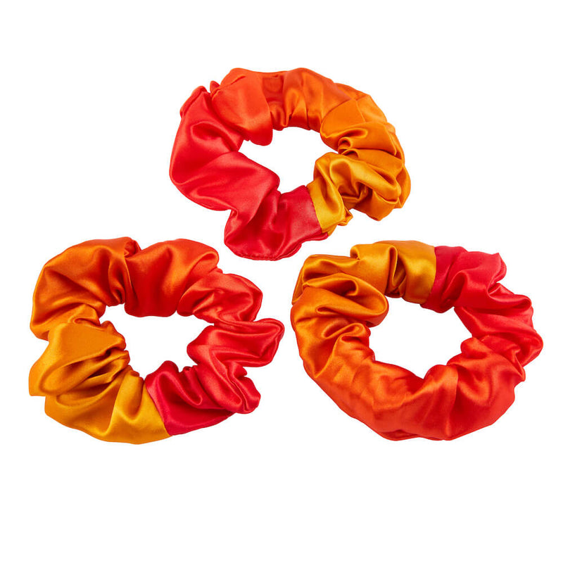 Blissy Scrunchies - Orange Ombre