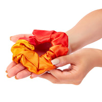 Blissy Scrunchies - Orange Ombre