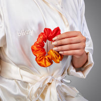 Blissy Scrunchies - Orange Ombre