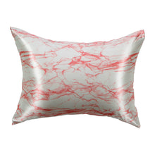 Load image into Gallery viewer, Pillowcase - Rose White Marble - Standard