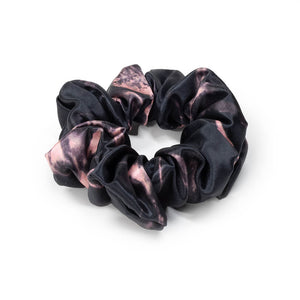 Blissy Scrunchies - Rose Black Marble