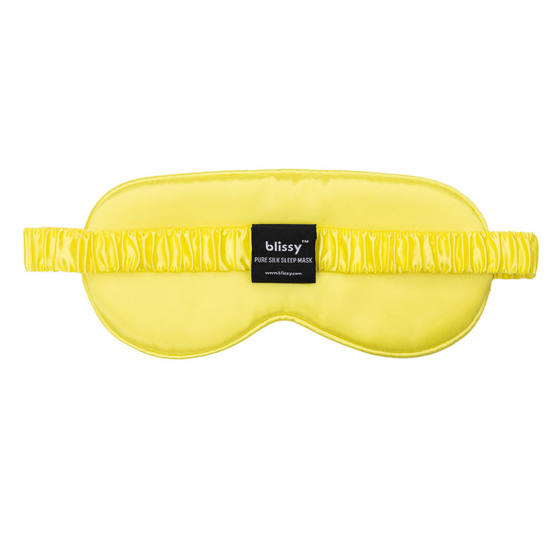 Sleep Mask - Sunshine Yellow